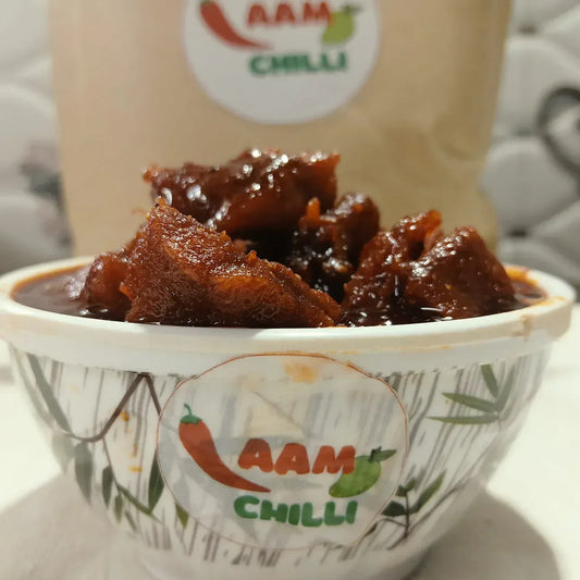 Homemade Boneless Chicken Pickle - Village Style - AAMCHILLI