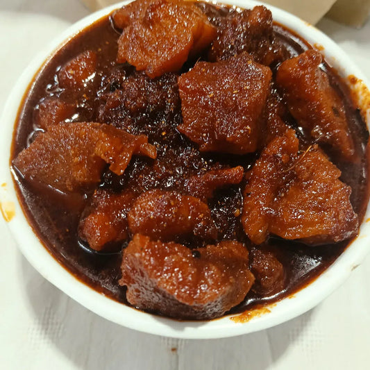 Homemade Boneless Chicken Pickle - Village Style - AAMCHILLI